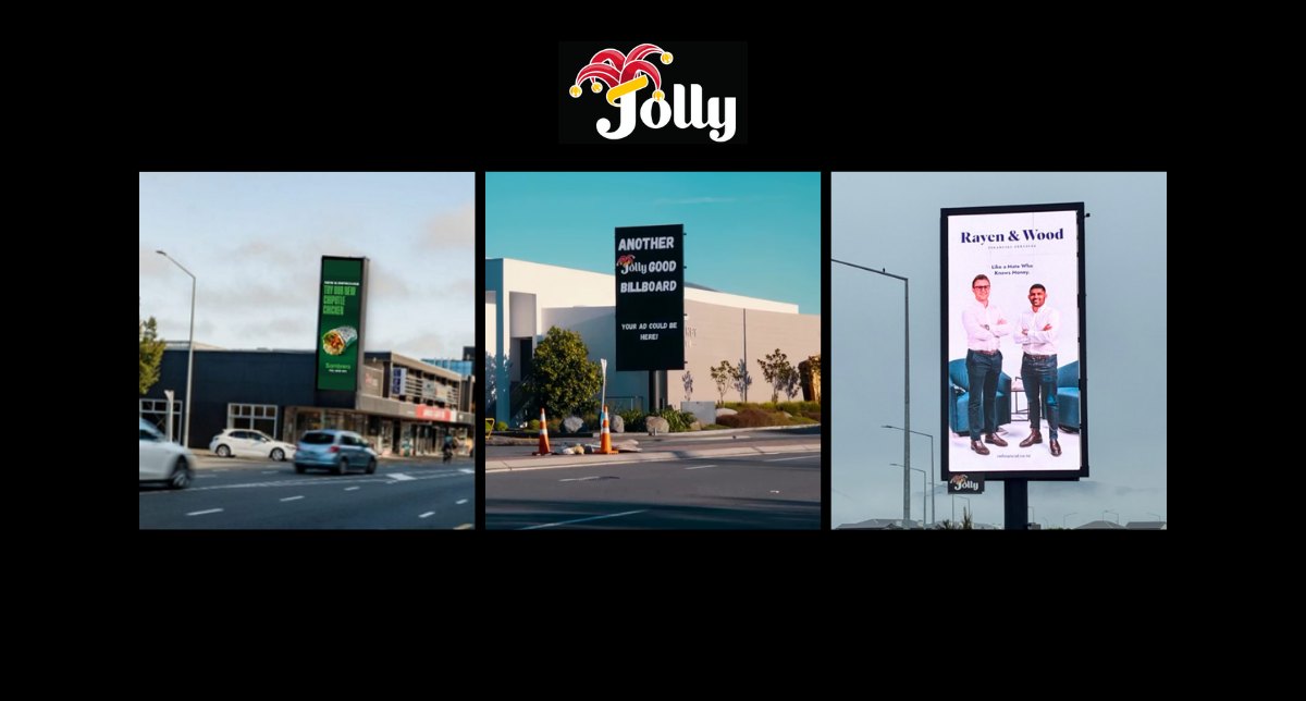 Jolly Billboards work by Blackjet